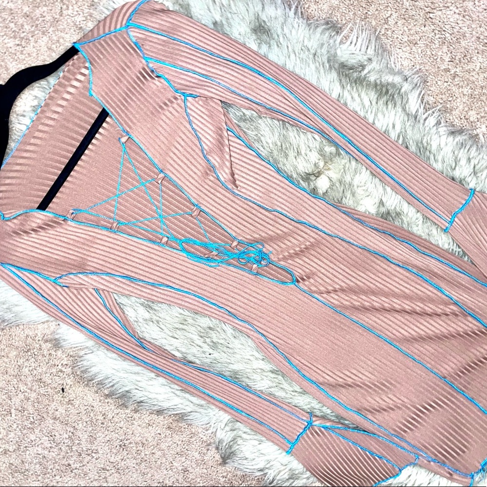 Front opening dress